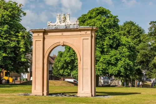The Renaissance archway