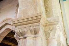12th century nave capitals