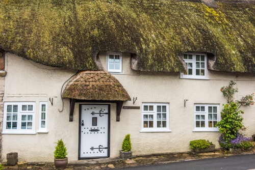 Thatched cottage on West Hill, Charminster