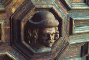 Oak Room carving