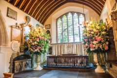 The sanctuary (More memorial behind the flowers on the left)