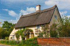 A thatched cottage on The Street