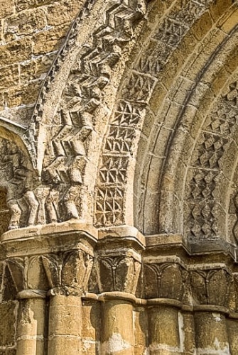 The 12th-century west door