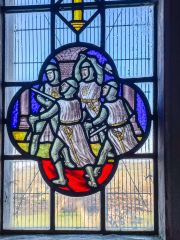 Martyrdom of Thomas Becket window, north aisle