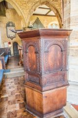 The Jacobean pulpit