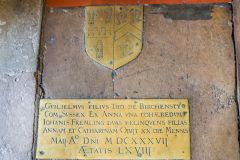 William Birsty brass, 1637