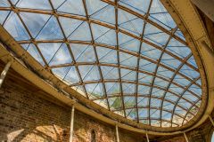 The ornate orangery roof
