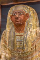 25th Dynasty Egyptian coffin lid