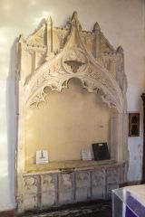 The 14th century Easter Sepulchre