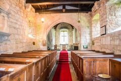 Chillingham, St Peter's Church, The church interior, looking east