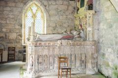 Chillingham, St Peter's Church, The Grey memorial