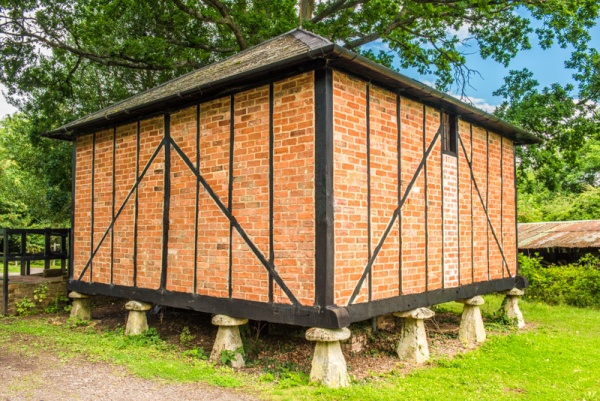 Haversham Granary at the Chiltern Open Air Museum