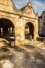 Plaque marking the start of the Cotswold Way
