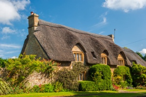 Thatched cottage in Chipping Campden, Gloucestershire