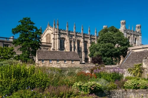 The dining hall and fellow's garden