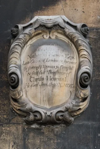 Nathaniel Hawes memorial, d. 1700