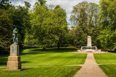 War memorials in Christchurch Park