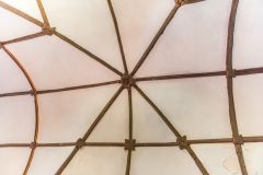 Wagon roof vaulting ribs and bosses