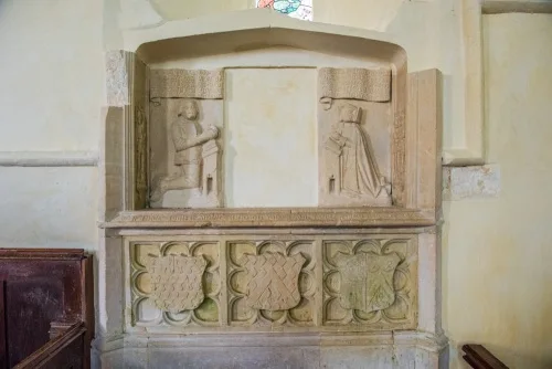 John and Agatha Lewis monument