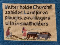 Kneelers depicting a timeline of Churchill history