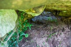 The interior tunnel of the collapsed fogou
