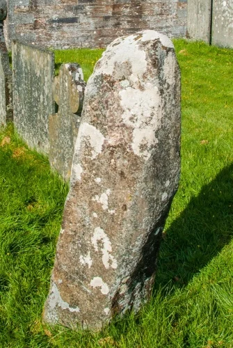 The Cilgerran Ogham stone