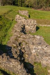 A closer look at the wall construction