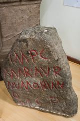Roman inscribed stone from Kenchester