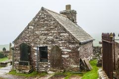 Mortuary chapel in the churchyard