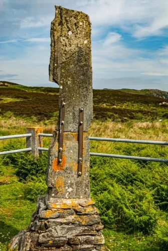 The east face of the stone