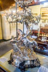 The Macpherson silver epergne, 1882