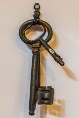 18th-century keys rescued from Cluny House
