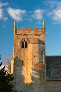 The west tower