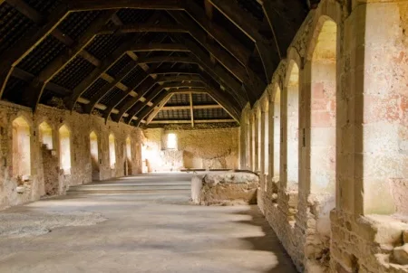 The 13th-century dortoir