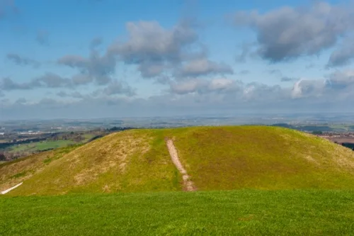 A Bronze Age bowl barrow