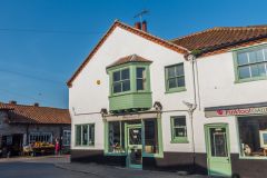 One of several craft galleries in Cley