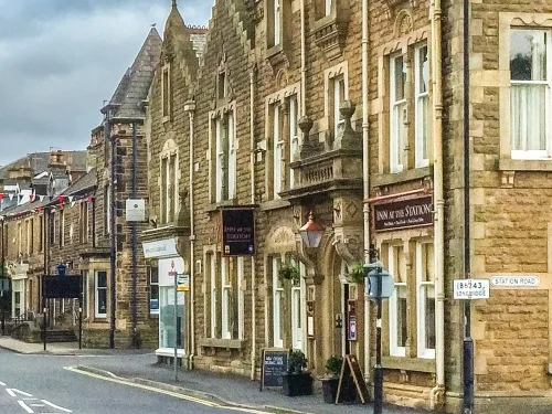Looking down King Street