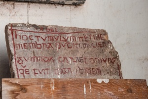 9th century inscribed stone