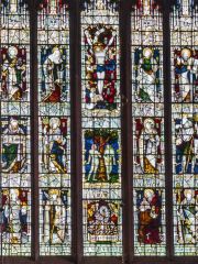 The eye-catching east window