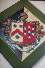 Baskerville family funeral hatchment