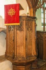 The Jacobean pulpit
