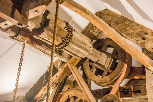 The Garner Floor hoist mechanism