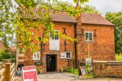 The mill's front entrance