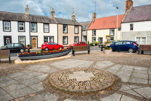 The historic market square