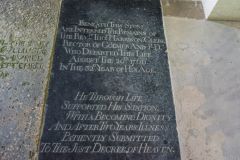 Rev Thomas Harrison memorial, 1766