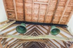 The unusual bell hanging