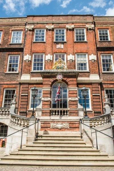 The College of Arms front entrance