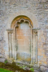Saxon north door