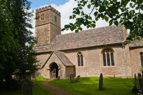 Coln Rogers church, Gloucestershire