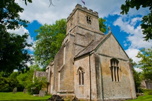 Coln St Dennis Church